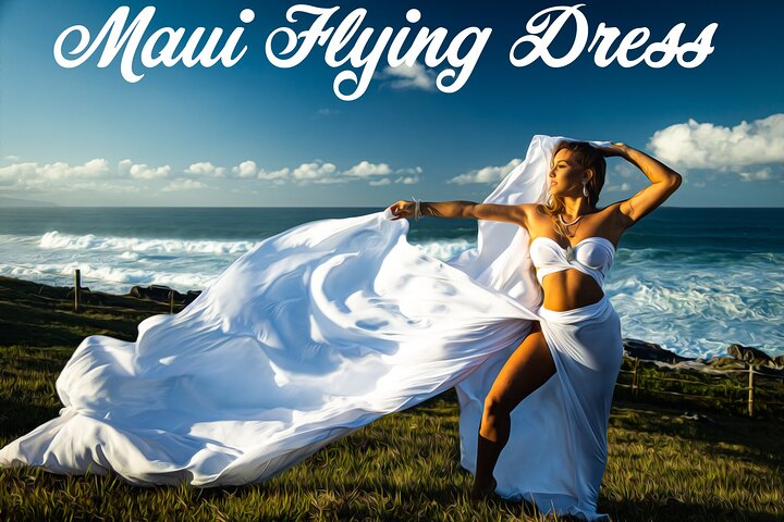 Maui Flying Dress Photoshoot Experience - Photo 1 of 25